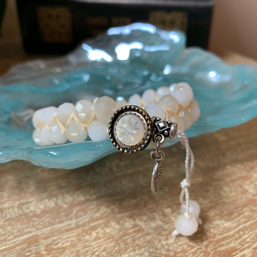 Handmade beaded bracelet